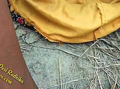 indian hikers explore dense jungle forest in outdoor nature ranch country