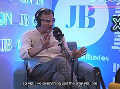 Natural Big Tits Milf Antonella Jones Overwhelmed with Emotion Riding BBC in Steamy Podcast Interview