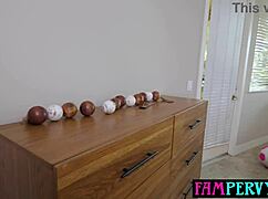 ukrainian latina teen stepsisters yoga bends into stepbro monster cock pounding