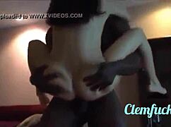 Ever wonder how white teen handles massive BBC riding to screaming orgasm?