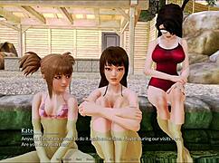 in harem hotel episode 104, players unlock new game sex scenes at the hotel