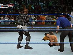 marissa challenges john morrison in fierce fetish wrestling showdown