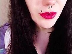 Backstage Tease With Hot Brunette Girlfriend's Subtle Allure