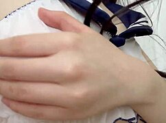 Begging for your hot cum to fill my tight panties-covered pussy right now!