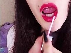 Backstage Tease With Hot Brunette Girlfriend's Subtle Allure