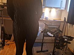 kit willer begs daddy to RIP his ass open in kitchen for monster cock cum 😩🍆