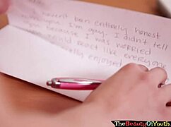 Pretty 18+ Lesbian Teen Licks Pussy After Crush Confession