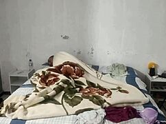 Bent over mommy shoves massive dildo deep in her tight asshole as stepson spies the taboo anal toy play