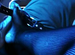 Worship her perfect nylon feet or choke on that hairy pussy slave