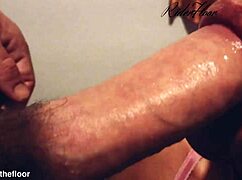 Beautiful Wet Lips Suck Cute Teasing Cock Close Up