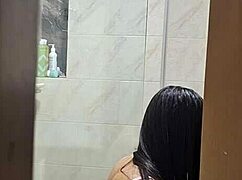 caught my hot roommate changing showering bathroom secrets all spied on hidden cam