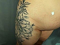 pregnant widow madrasta begs for bareback blowjob and rough milf fucking close up