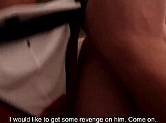 stepmom bends over in pov begging daddy's cock while housewife milf orgasms hard