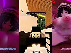 ROPORN - Liz Gets Fucked Hard Bent Over Doggystyle Cowgirl Creampie In Fan's House!