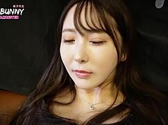 Ex-girlfriend's bunny gift from rabbit boss, wanna see her swallow?