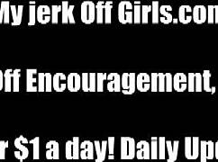 i'm your hot teen neighbor slut, stroke that cock to my femdom joi now