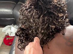 Olympic athlete althea charles bends over for huge black cock interracial casting pov