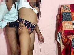 Desi chubby bhabhi bends for boss's doggystyle pounding in hotel room close-up frenzy!