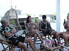 Casal Kobra's Wild BDSM Casting Compilation with Bruna Carlos Part 3 on Sheer Red