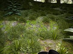 Jungle Hentai Babe's Big Tits Jiggle in BBC Doggystyle Creampie Fuck