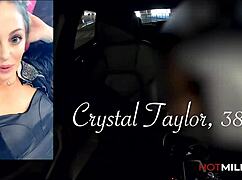 WATCH MILF CRYSTAL TAYLOR EXPLODE IN ORGASM FROM FIRST HARD CAMERA FUCK!!