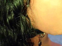 rooftop bricklayer dominates submissive latina milf with facial blowjob and golden shower