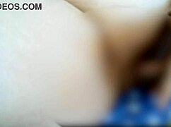 married woman teases pussy with toys legs wide open