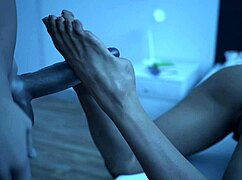 Hot Milf's Footjob Leads to Soft Pounding