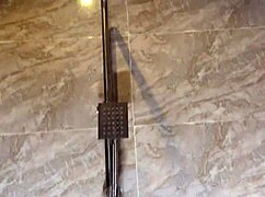 Big Black Cock Fills Chubby Wife in Steamy Bathroom Ride