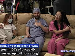 dr tampa gives blaire celeste a full university entrance physical with gaping pussy exam and toy play