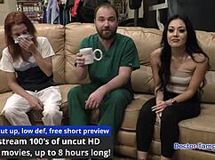 dr tampa gives blaire celeste a full university entrance physical with gaping pussy exam and toy play