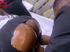 yo check this homemade vid fucking my big ass stepdaughter then her massive tits teen friend jumps in doggystyle