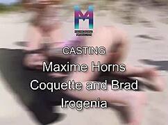 Two slutty beach girls fucked bareback cum explosion wild orgy