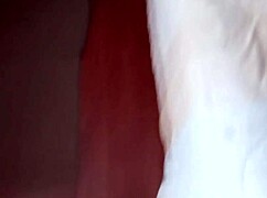 stepmom fingers her hairy pussy solo moaning wild begging huge cock to fill her up