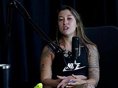 check out damiana's naughty interview full of slutty talk with vovô moai on porn cast brazil part 4 sheer red lingerie