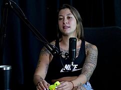 check out damiana's naughty interview full of slutty talk with vovô moai on porn cast brazil part 4 sheer red lingerie