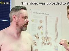 Femdom CFNM Nurses Jerk Humiliated Small Cock Patient Group