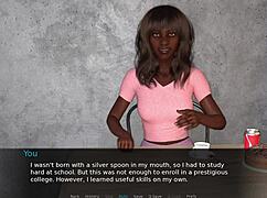 wanna lick these hairless black big tits pussies in paradise play?