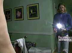 coeds strip naked at after hours beach house party