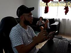 my stepdaughter slut seduces me with tight pussy on my huge soldier cock melany lopez