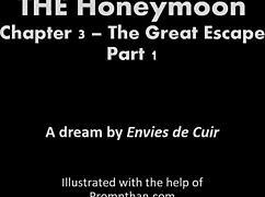 leather catsuit milf wife rides creampie cowgirl on honeymoon escape licking pussy outdoors