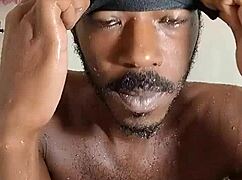 steamy shower tempts skinny brunette beauty's secret desires