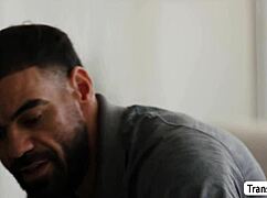 Shemale Tranny Pounds Blonde With Monster Cock Anal!