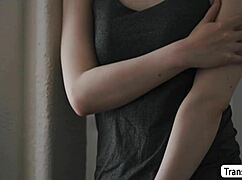 Shemale Tranny Pounds Blonde With Monster Cock Anal!