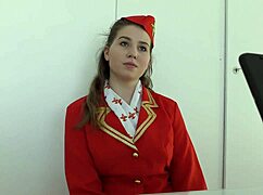 18-Year-Old Air Hostess Kacey Levert's First Bareback Ride