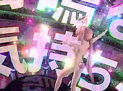 Megurine Luka's Alien Bunny Costume Reveals Massive Tits and Ass