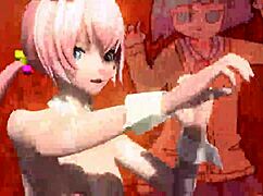 Megurine Luka's Alien Bunny Costume Reveals Massive Tits and Ass