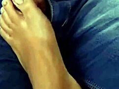 fantasy foot lick under table at restaurant tempts slave urges