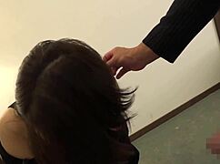 wanna see this sexy japanese milf model's secret hotel footage?