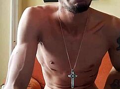 me cumming hard watching huge tattooed spanish monster cock porn